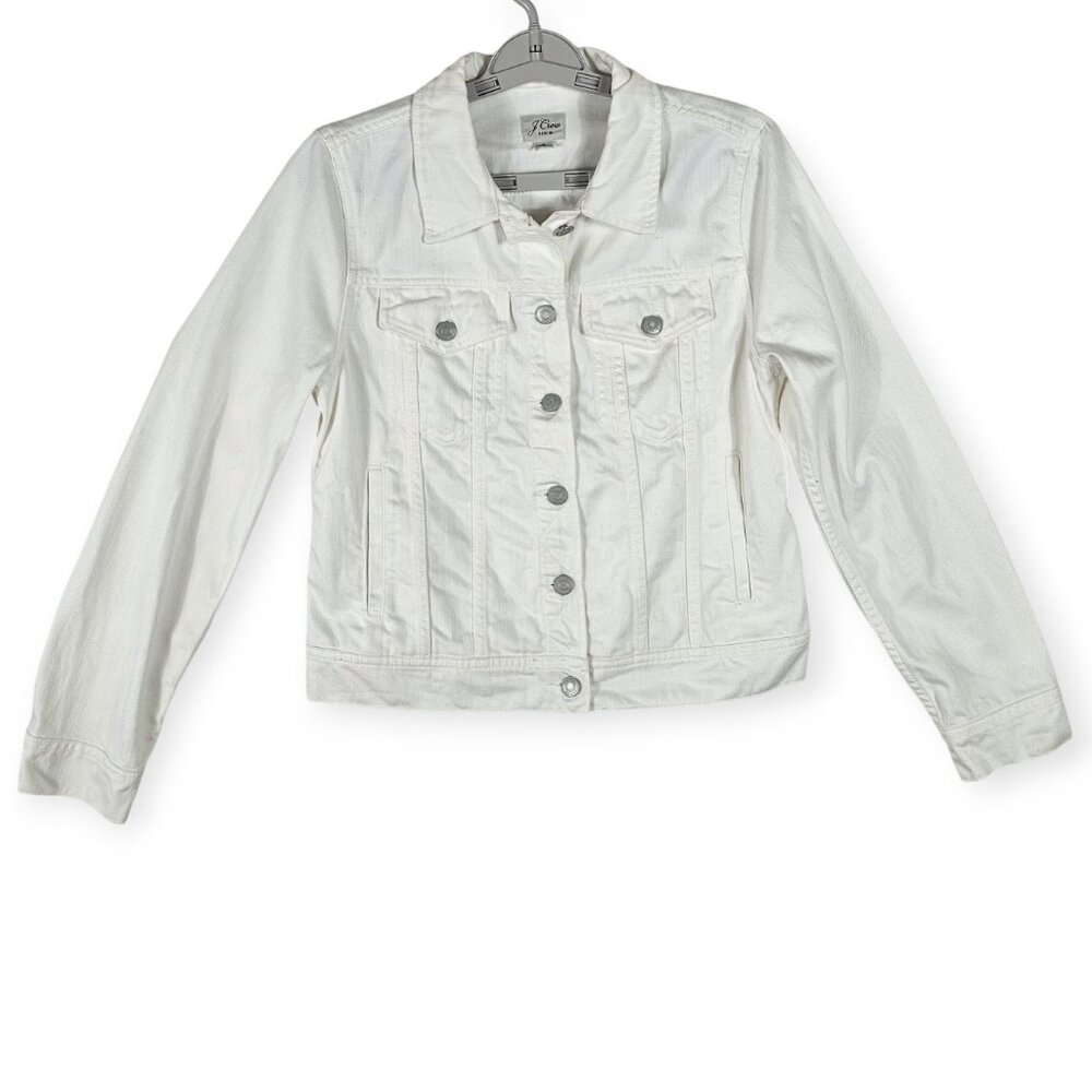 J. Crew Denim Classic Trucker Jacket Size Small Small Women's